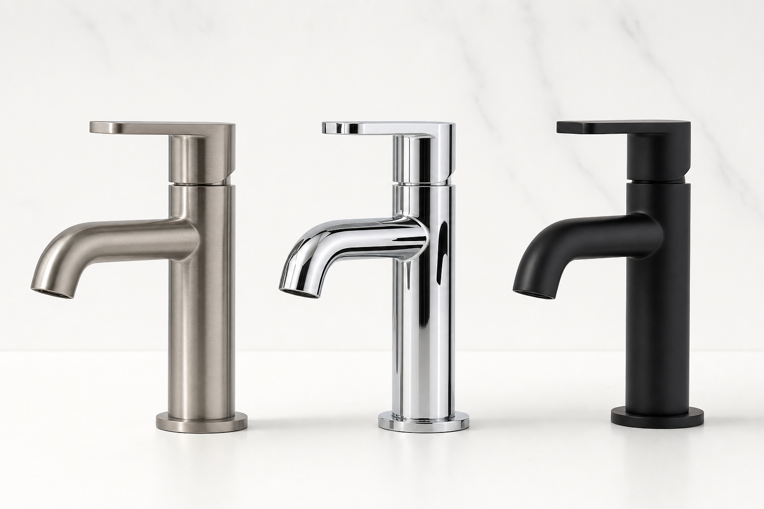 Brushed Nickel vs Chrome vs Matte Black: Fixture Finishes