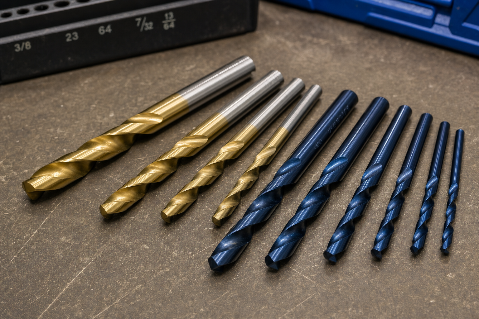 Cobalt vs Titanium vs HSS Drill Bits: Which to Buy
