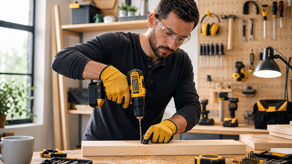 Beginner’s Guide to Using a Power Drill Safely and Effectively