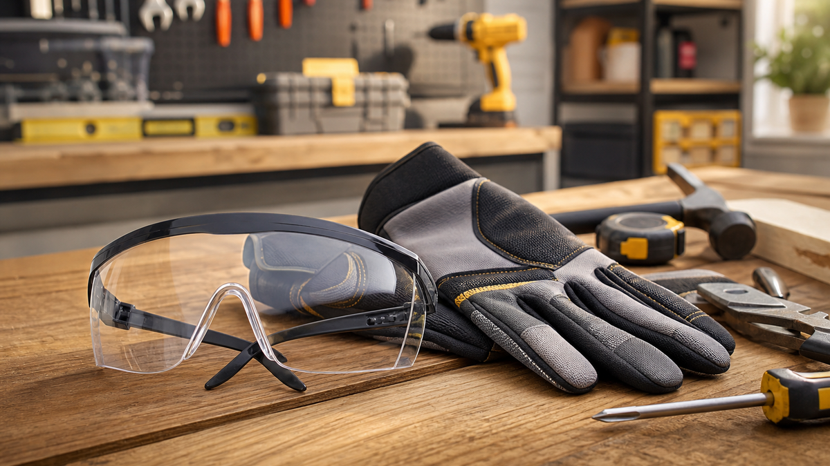 How to Choose Reliable Safety Glasses and Gloves for Home Improvement