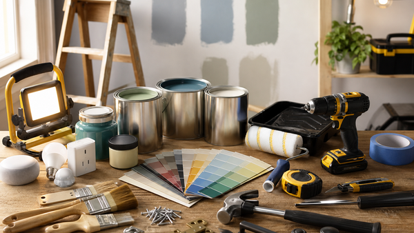 How to Choose the Right Paint and Finishes for Home Hardware Projects