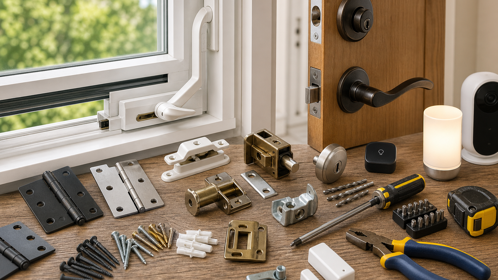 TaskHolt Tools Must-Have Hardware for Home Door and Window Repairs guide image for United States (USA) shoppers