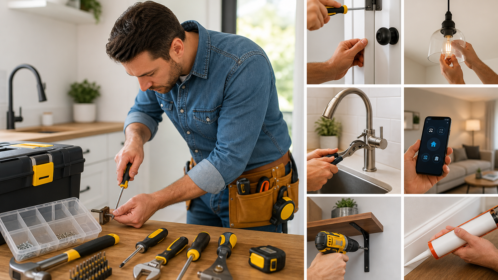 TaskHolt Tools Step-by-Step Guide to Basic Home Repairs for Beginners guide image for United States (USA) shoppers