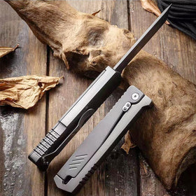 Secure lock on the 10MOONS knife enhances safe operation.