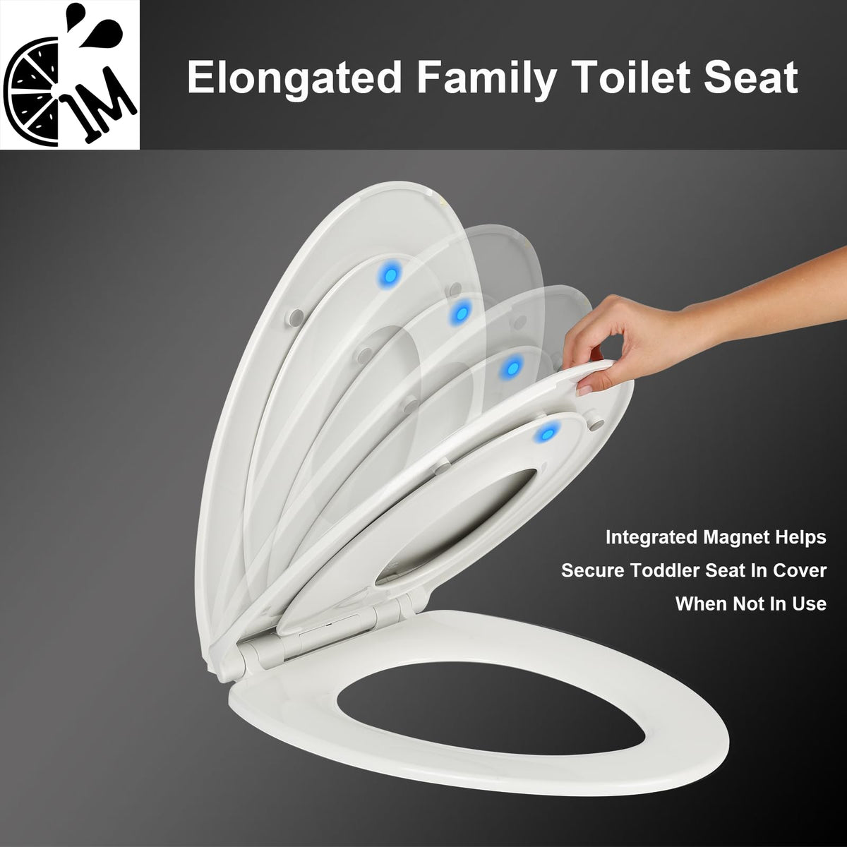 1M detachable toddler seat for growing children