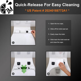 1M anti-wiggling design keeps the seat steady for all users.