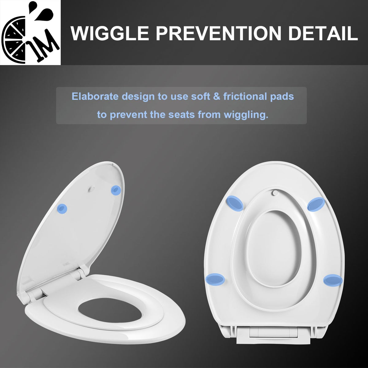 1M heavy-duty PP construction offers durable daily use