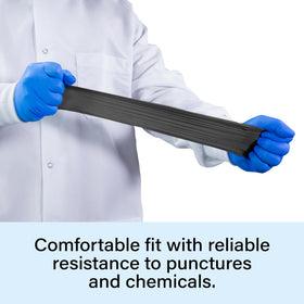 Kitchen prep with 1st Choice nitrile gloves for clean handling