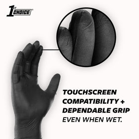 Latex-free and powder-free design reduces skin sensitivities during long shifts.