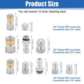 2 MULE TEAM quick connector 1/4 inch NPT for easy setup