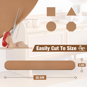 3 BUZZLETT 30.5-inch rail pads cut-to-fit for recliners and couches