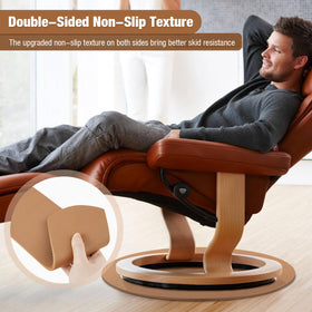 3 BUZZLETT floor protector for recliners guards wood and tile surfaces from dents.
