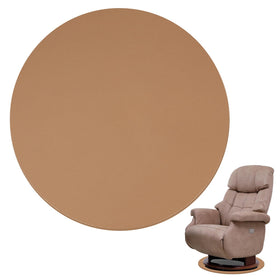3 BUZZLETT recliner pad in coffee color protects hardwood floors from scratches.