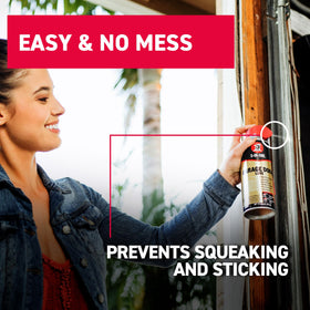 3-IN-ONE quick-drying formula leaves no residue on metal parts