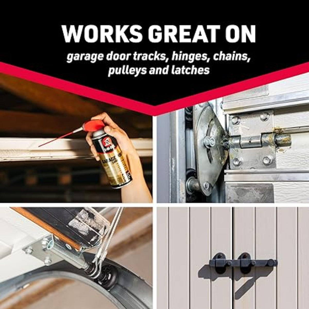 11 oz twin pack provides ongoing lubrication for multiple doors