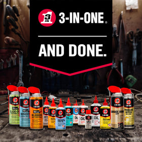 Clear formula stays discreet while protecting moving metal parts