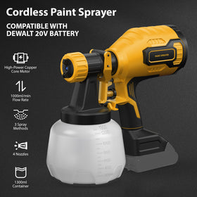 3D VO INN cordless sprayer enables portable painting on any job site.