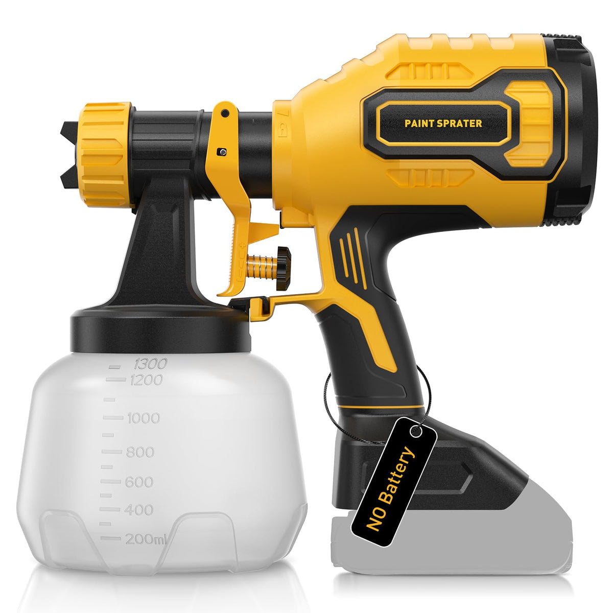 3D VO INN paint sprayer with Dewalt 20V compatibility for cordless painting flexibility.