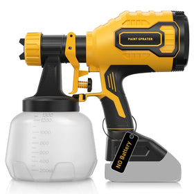 3D VO INN paint sprayer with Dewalt 20V compatibility for cordless painting flexibility.