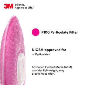 3M 2091 P100 filter bayonet compatibility with 3M respirators