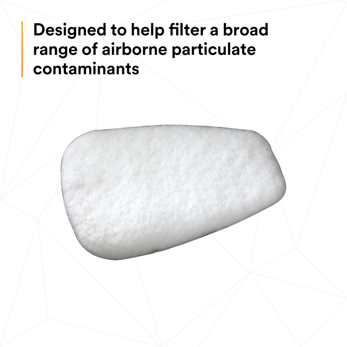 3M 501 retainer on 6000-series; stable filtration during work.