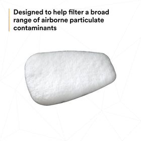 3M 501 retainer on 6000-series; stable filtration during work.