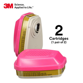 3M 60926 multi-gas-vapor cartridge for industrial protection in petrochemical work.