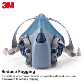 3M 7503 bayonet connections enable quick, secure cartridge changes