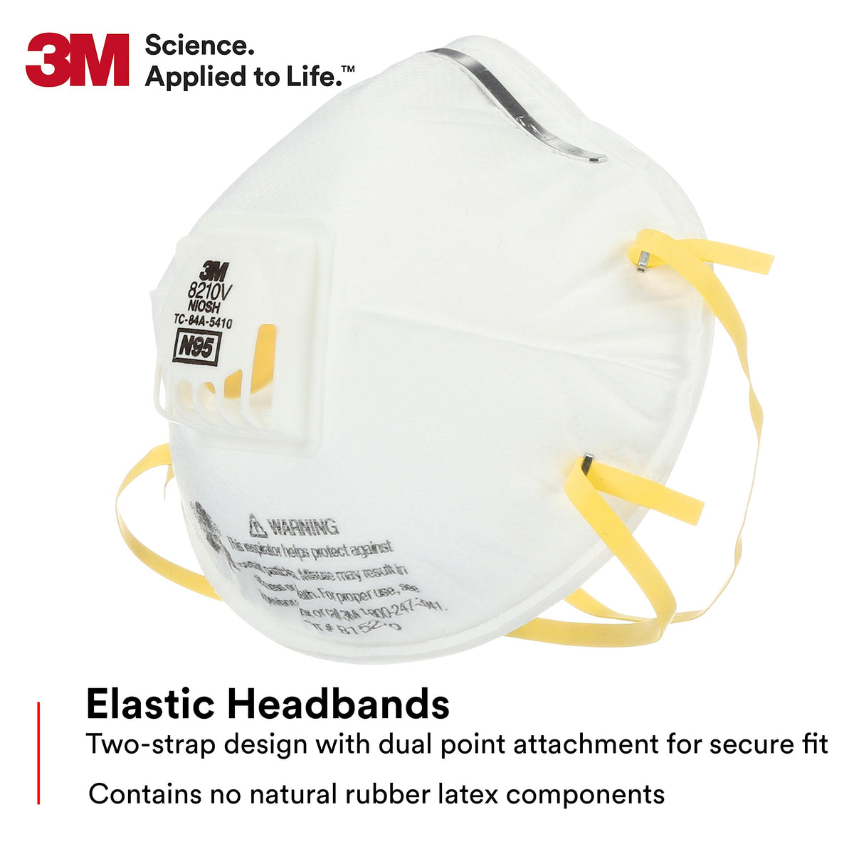 3M 8210V pack of 80 for workplace readiness and projects.