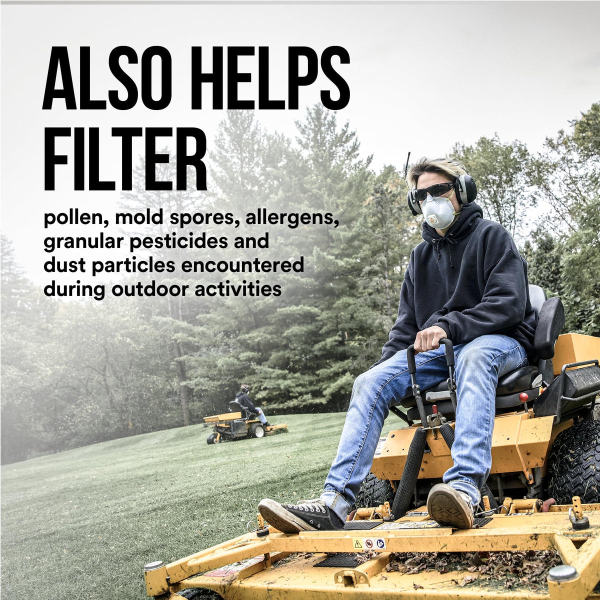 3M 8511 advanced-filter-media enables easier breathing