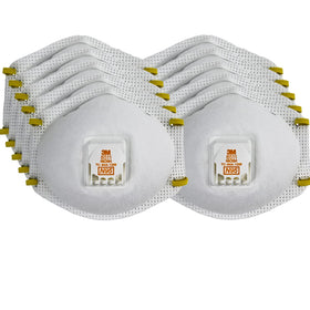3M 8511 respirator front view for non-oil dust protection