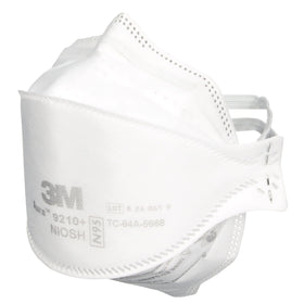 3M Aura 9210+ respirator braided headbands secure wear