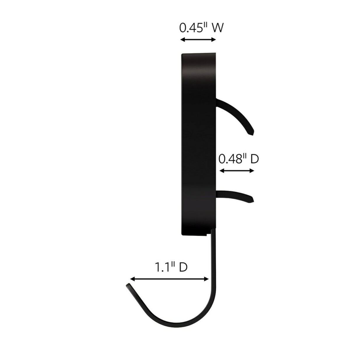 Backpack hung securely with 3M CLAW drywall hook