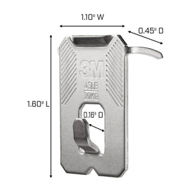 3M CLAW spot markers guide precise hanging without measuring.