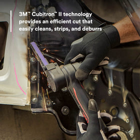 Heavy-duty 3M Cubitron II file belt delivering durable performance