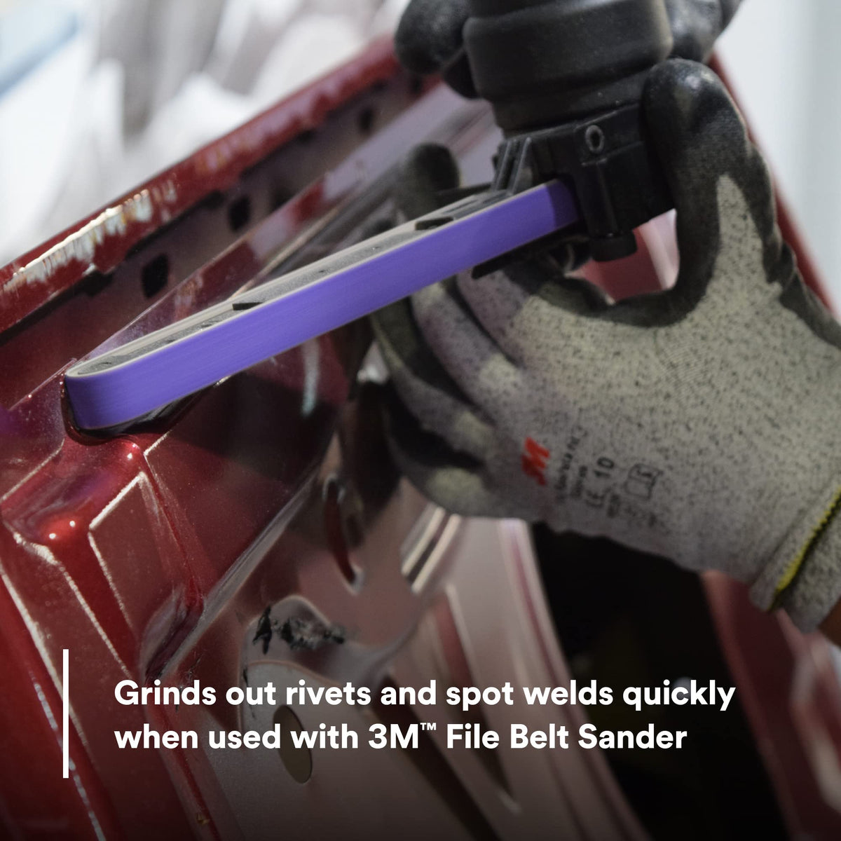 3M Cubitron II 786F uses precision grains for smooth deburring
