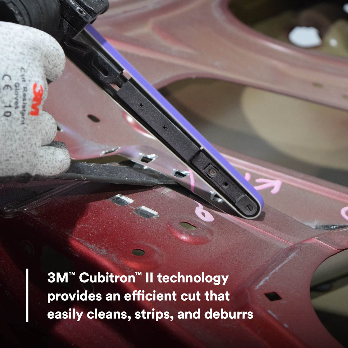 3M Cubitron II 786F for use in tight spaces and smaller machines