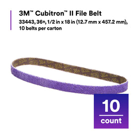 3M Cubitron II 786F for spot weld removal with durable resin-bonded belt
