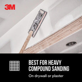Waterproof 3M sanding screen suitable for wet or dry sanding.