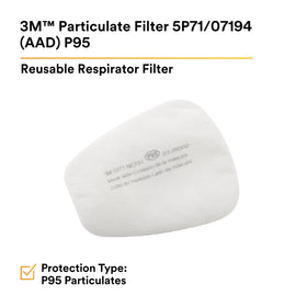 3M Filter Retainer 501 with prefilters enabling quick swap during shifts