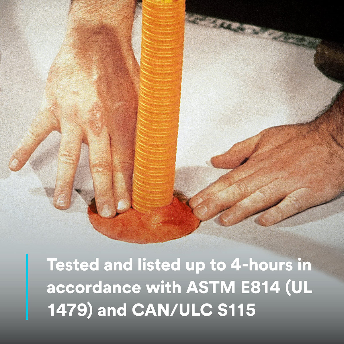 3M Fire Barrier Stix MP+ maintains a repairable seal for ongoing installations.