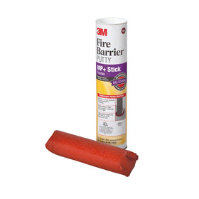 3M Fire Barrier Putty Stix MP+ red moldable through-penetration seal for fire-rated assemblies.