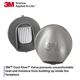 3M 6700 compatible with particle filters for particulates