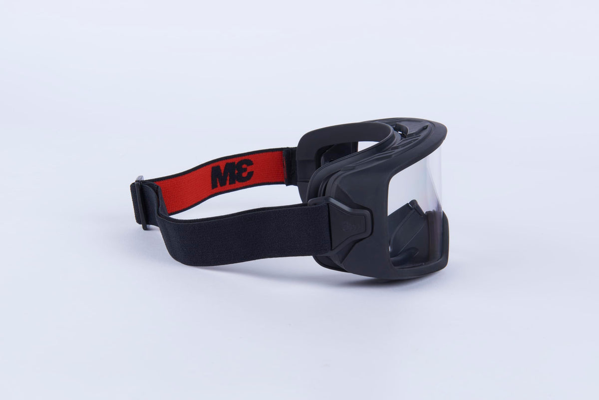 Secure strap and fit area of 3M GoggleGear GG3301-SGAF for long wear
