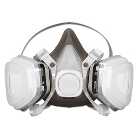 3M Half Facepiece 53P71 front view shows lightweight protection.