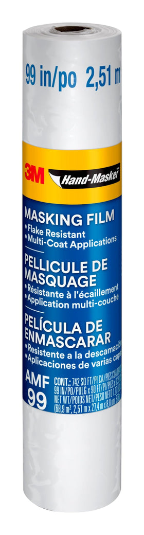 3M Hand Masker Advanced Film unfolded for masking large surfaces with ease