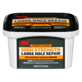 3M High Strength LHR-32 BB repairing drywall holes for a seamless finish
