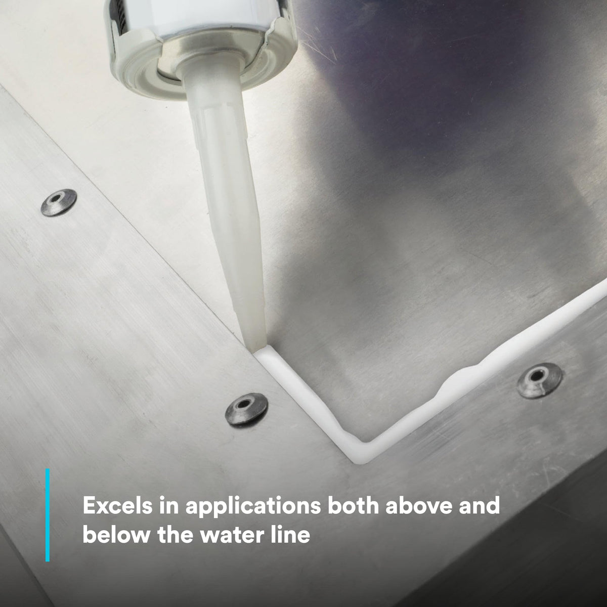 3M Marine Adhesive Sealant Fast Cure 4200FC sealing an underwater joint.