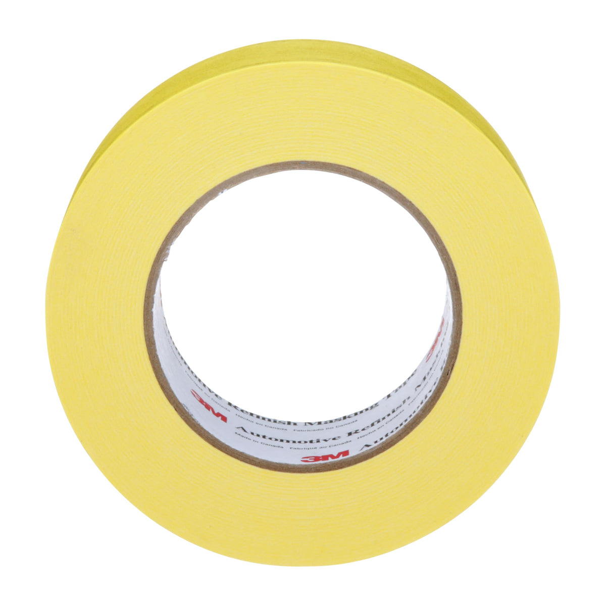 3M 388N masking tape yellow on car body showing visibility