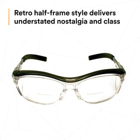 3M Nuvo Readers clear lenses with 99.9% UV protection for outdoor tasks